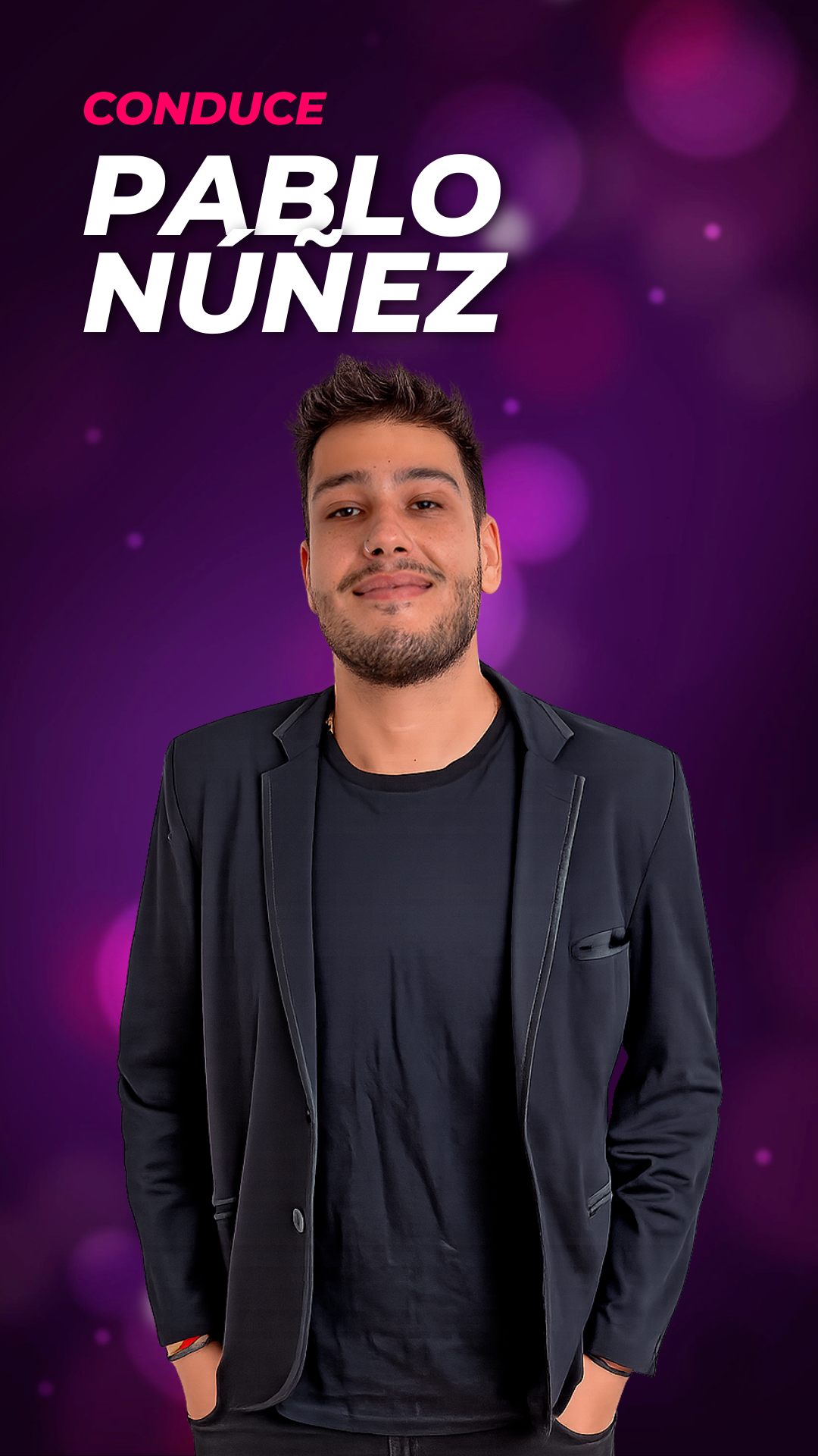 Pablo Núñez, conduce Premios Vorly 2026
