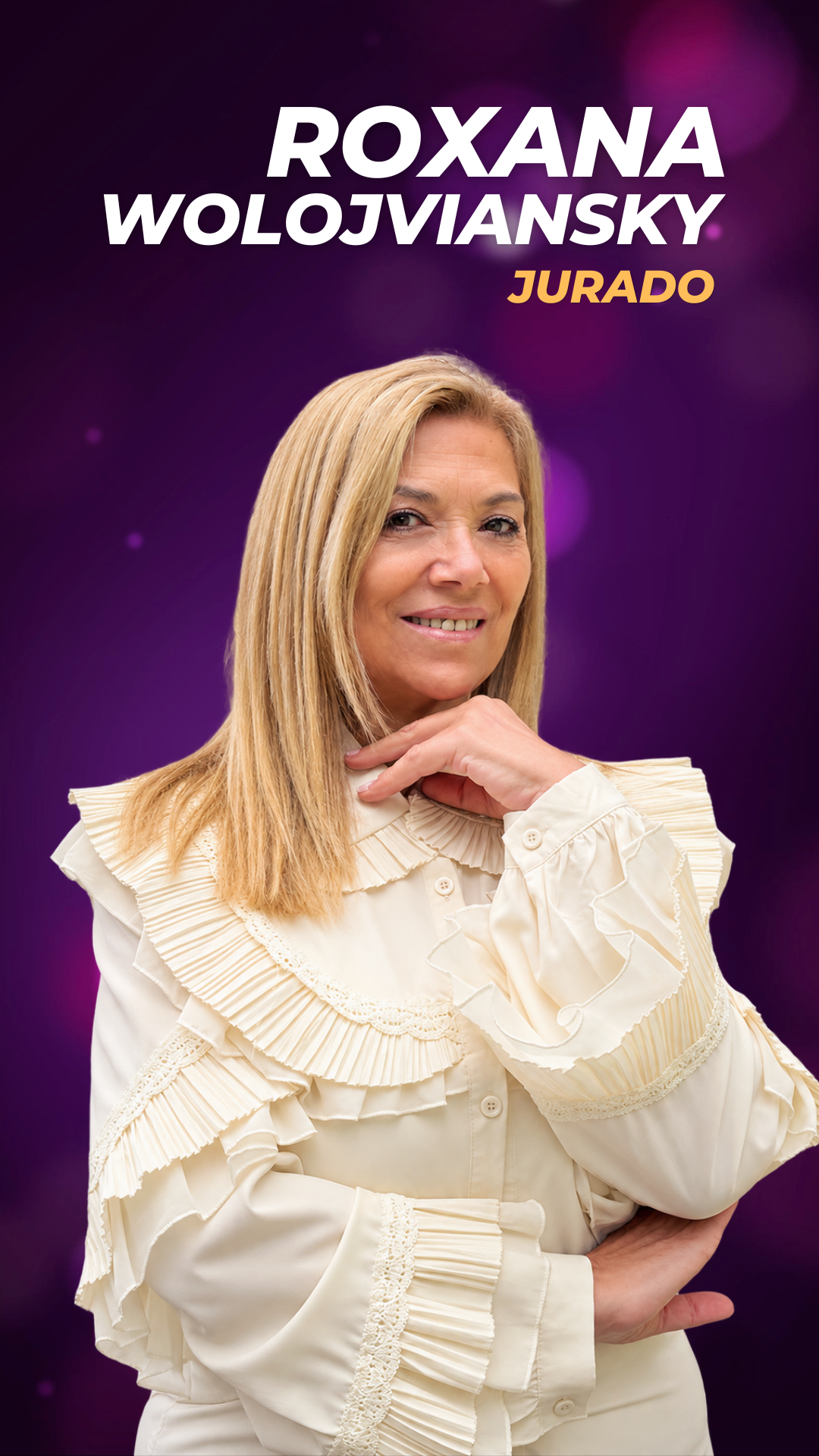 Roxana Wolojviansky, jurado Premios Vorly 2026