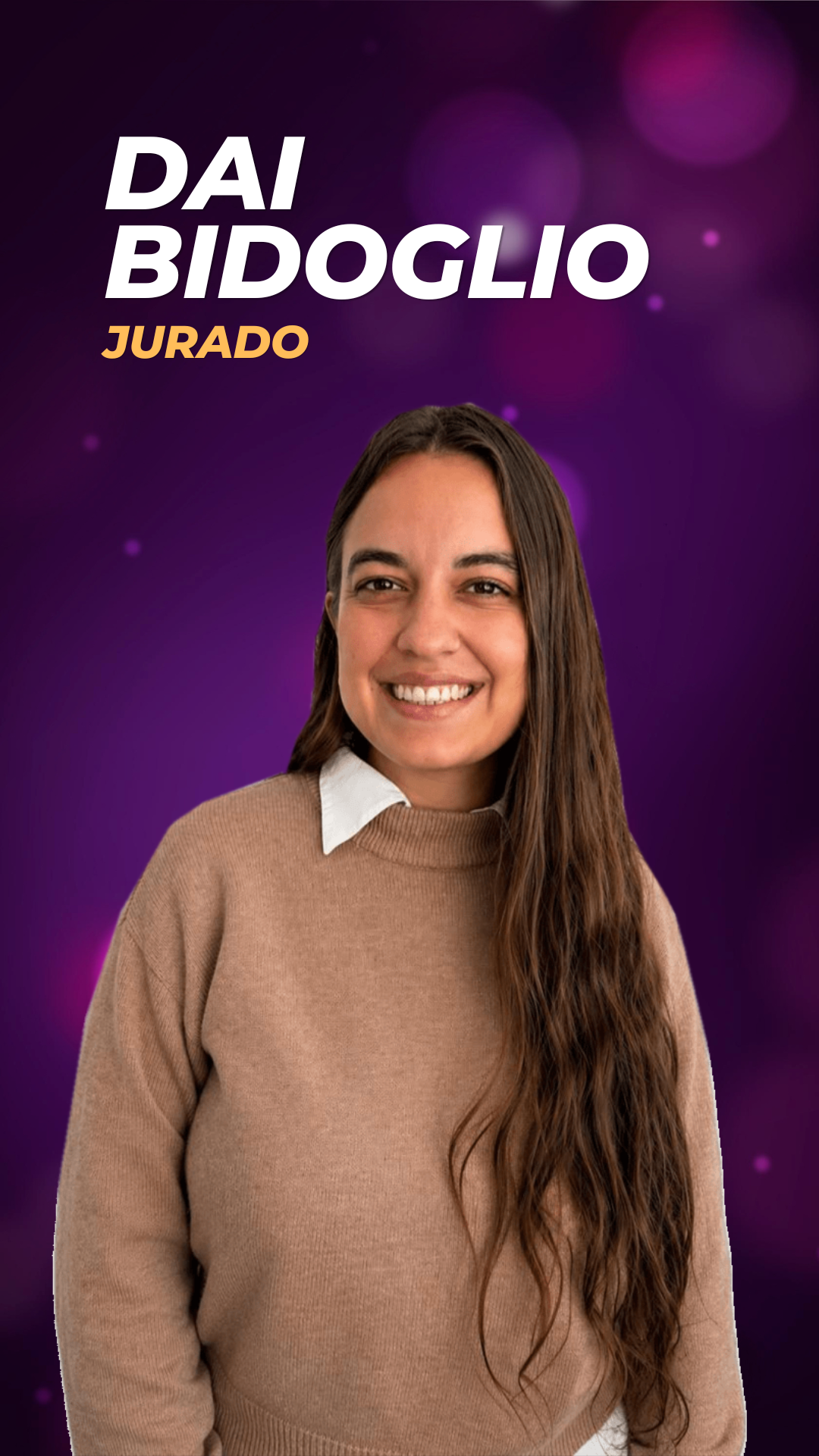 Dai Bidoglio, jurado Premios Vorly 2026